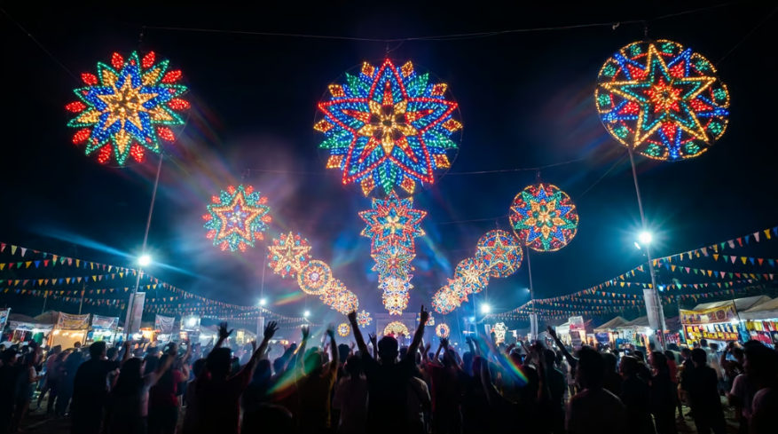 Giant Lantern Festival in San Fernando