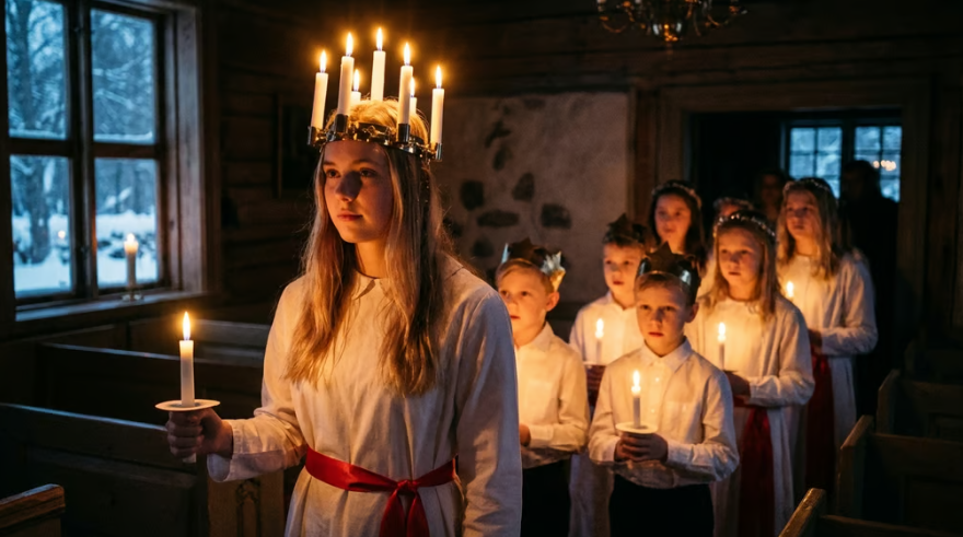 St. Luca tradition in Sweden